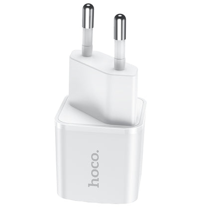 Incarcator Retea HOCO N10, 20W, 3A, 1 x USB-C, Alb