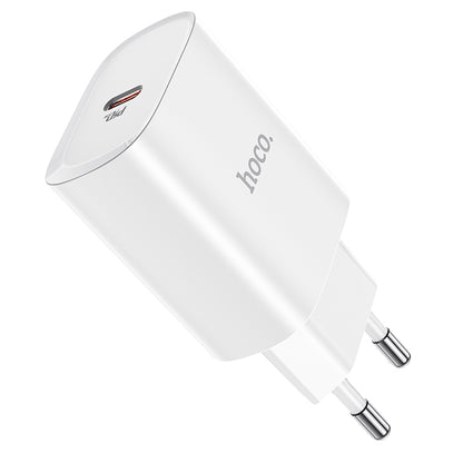 Incarcator Retea HOCO N14, 20W, 3A, 1 x USB-C, Alb