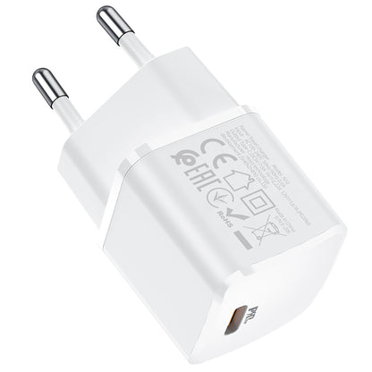 Incarcator Retea HOCO N10, 20W, 3A, 1 x USB-C, Alb