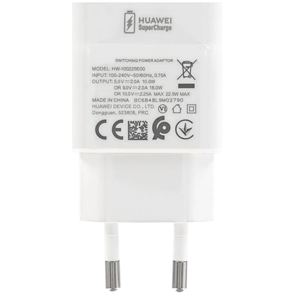 Ładowarka sieciowa Huawei CP404 HW-100225E00, 22,5 W, 2,25 A, 1 x USB-A, biała 02221268