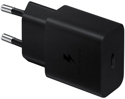 Ładowarka sieciowa Samsung, 15 W, 2 A, 1 x USB-C, czarna EP-T1510NBEGEU