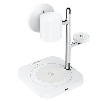 Incarcator Retea Wireless Acefast E39 3in1, 32.5W, Alb