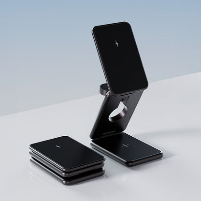Incarcator Retea Wireless Allity. AWC-230-22WMS 3in1, 22.5W, 1.67A, Gri