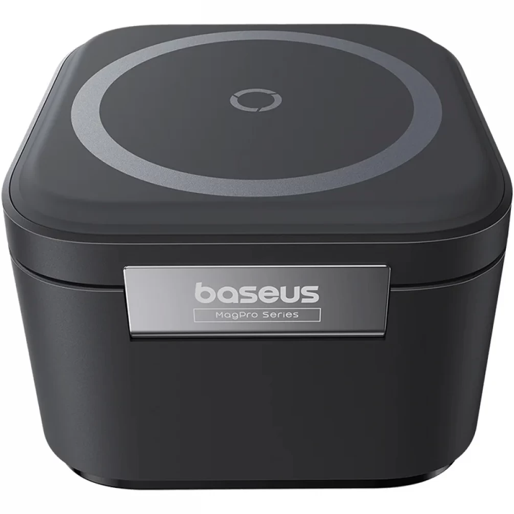Incarcator Retea Wireless USB-C Baseus MagPro 3in1, 25W, 1 x USB-C, Negru P10264100123-01