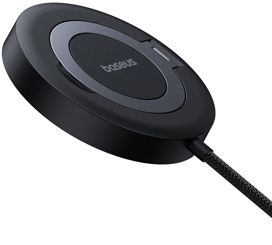 Incarcator Retea Wireless Baseus Simple Mini4, 15W, 1.67A, Negru P10273300121-01