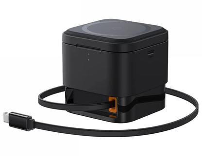 Incarcator Retea Wireless USB-C Baseus MagPro 3in1, 25W, 1 x USB-C, Negru P10264100123-01