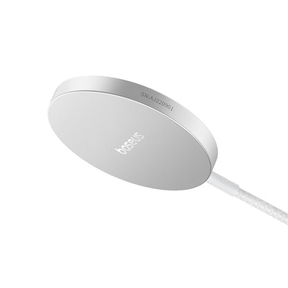 Incarcator Retea Wireless Baseus Simple Mini4 Air, 15W, 1.67A, Argintiu P10278200S11-00