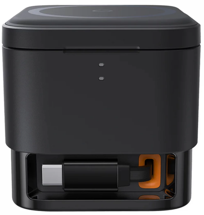 Incarcator Retea Wireless USB-C Baseus MagPro 3in1, 25W, 1 x USB-C, Negru P10264100123-01
