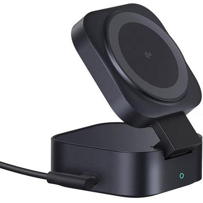 Incarcator Retea Wireless Baseus PicoGo 2in1, 67W, 3A, 1 x USB-C, Negru P10276800123-00