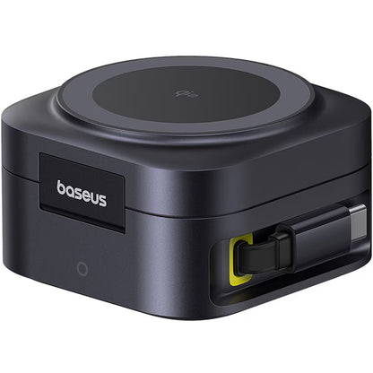 Incarcator Retea Wireless Baseus PicoGo 2in1, 67W, 3A, 1 x USB-C, Negru P10276800123-00