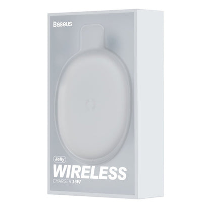 Incarcator Retea Wireless Baseus Jelly, 15W, 1.67A, Alb WXGD-02