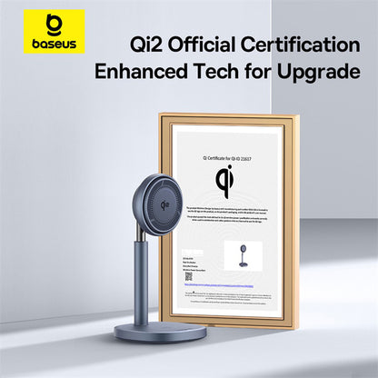 Incarcator Retea Wireless Baseus Orbit 2 Pro 2in1, 20W, 1.67A, Gri P10273500813-00