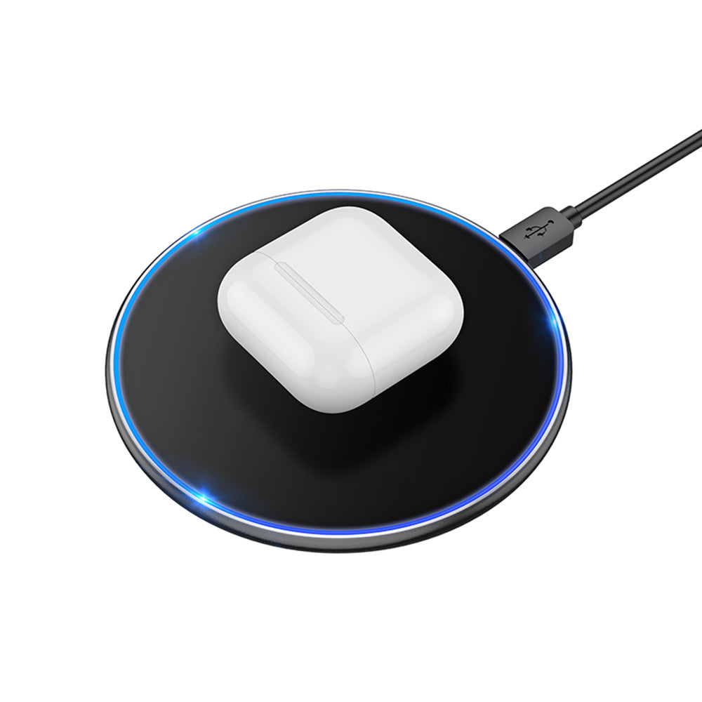 Incarcator Retea Wireless Borofone BQ3 Pro, 15W, 1.67A, Negru