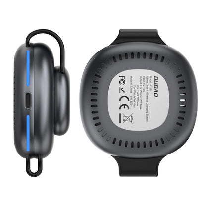 Incarcator Retea Wireless Dudao A11S 3in1, 15W, Negru