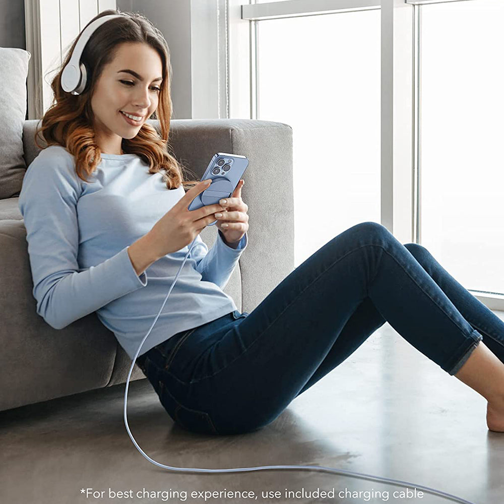 Incarcator Retea Wireless ESR HaloLock, 15W, 1.67A, Albastru