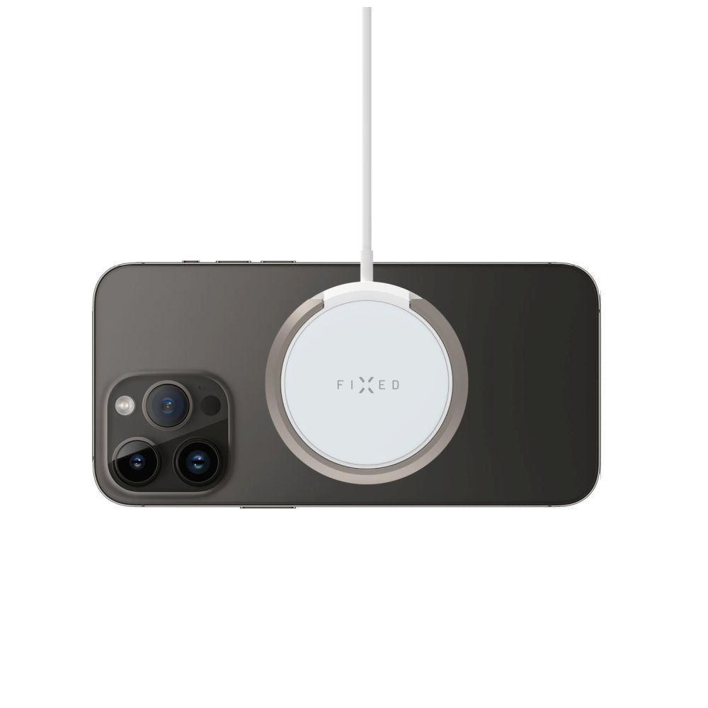Incarcator Retea Wireless Fixed Ring, 15W, 1.67A, Alb