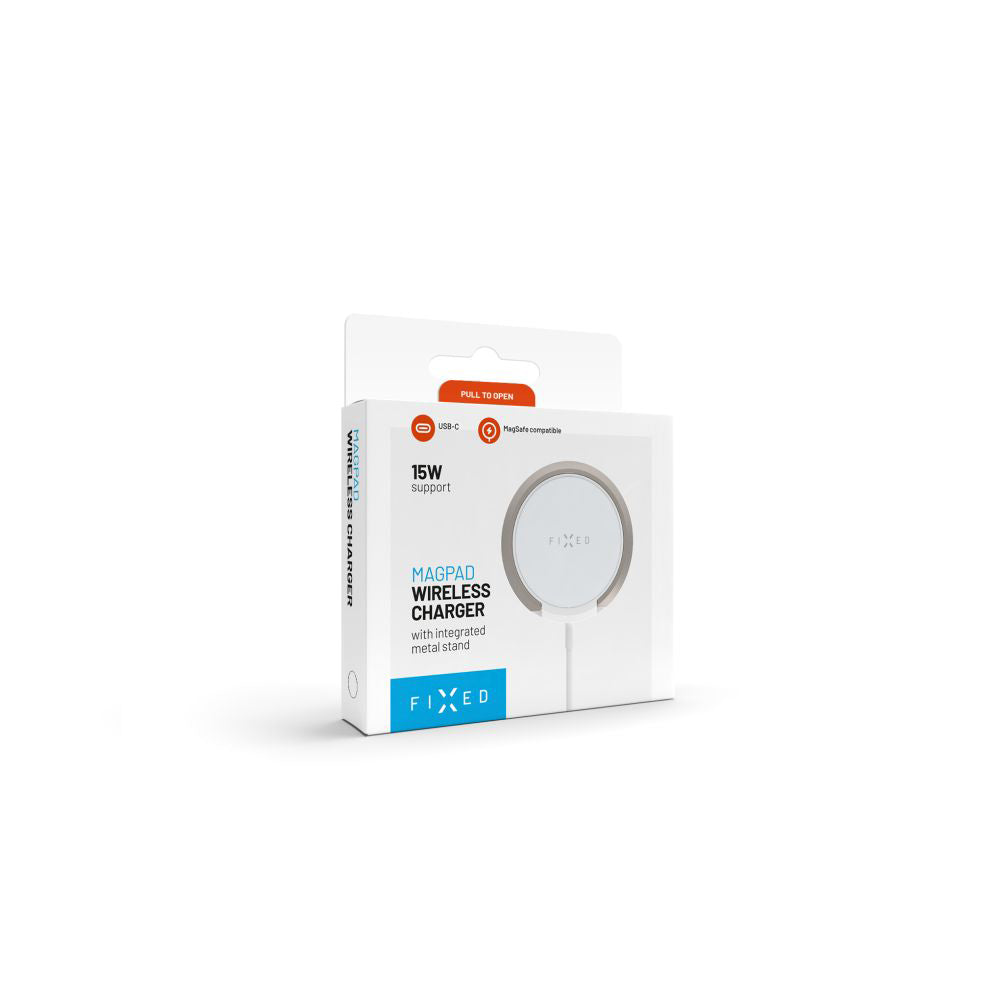 Incarcator Retea Wireless Fixed Ring, 15W, 1.67A, Alb