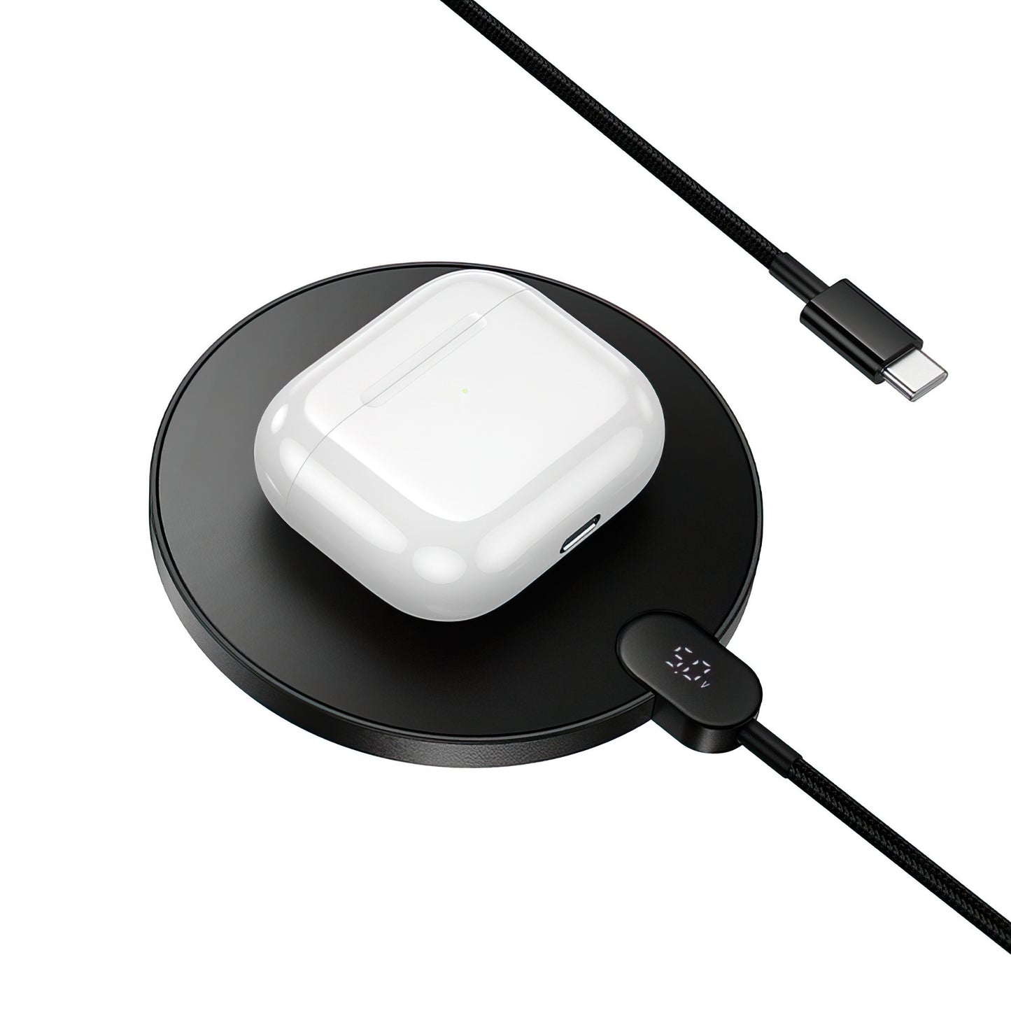 Incarcator Retea Wireless HOCO CW62, 15W, 1.67A, Negru