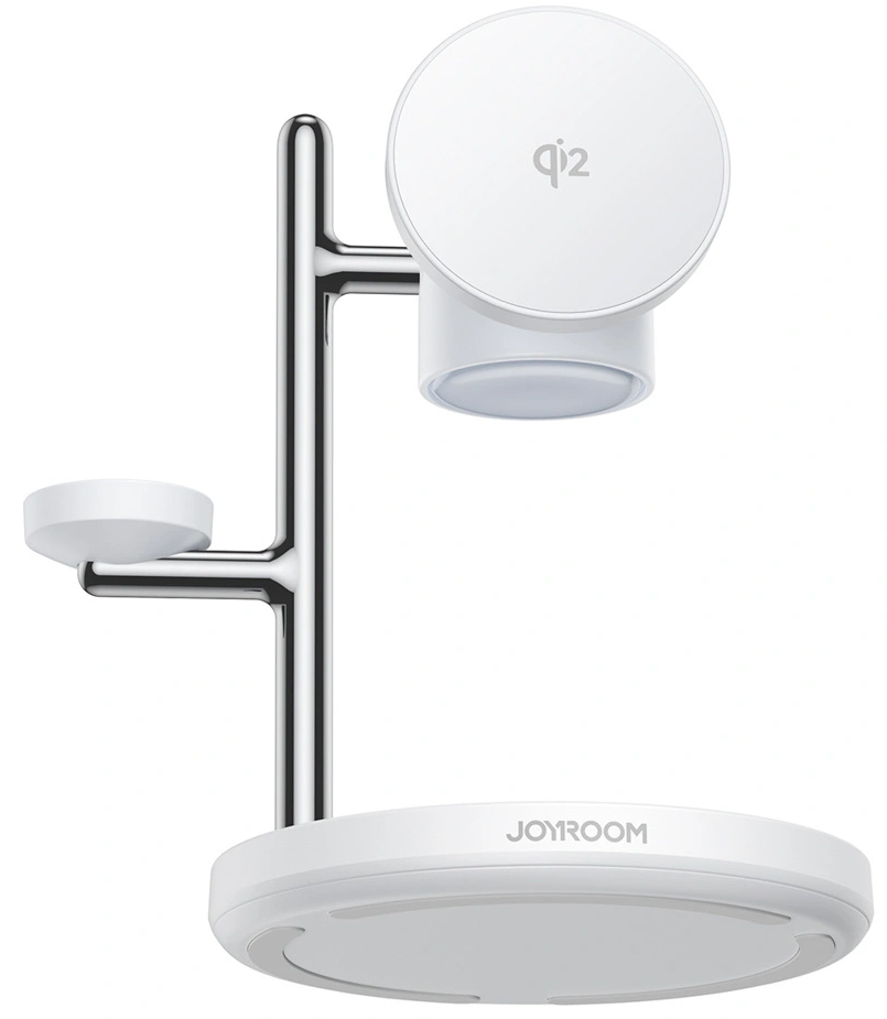 Incarcator Retea Wireless Joyroom JR-W23 3in1, 15W, 1.67A, Alb
