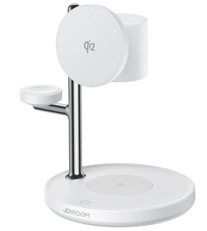 Incarcator Retea Wireless Joyroom JR-W23 3in1, 15W, 1.67A, Alb