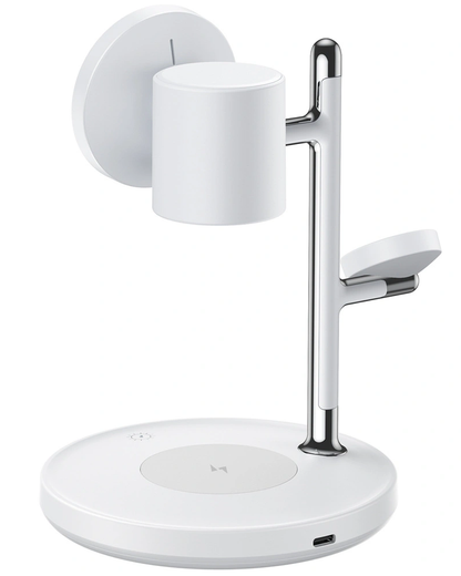 Incarcator Retea Wireless Joyroom JR-W23 3in1, 15W, 1.67A, Alb