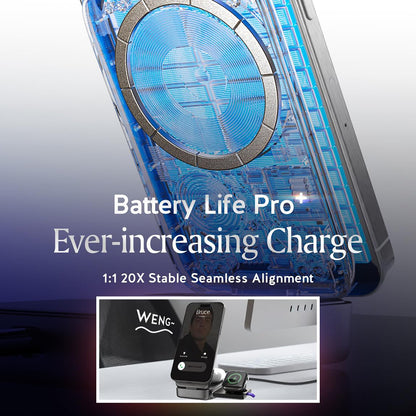 Incarcator Retea Wireless Lisen W106 3in1, 15W, 1.67A, Gri YL0424120009