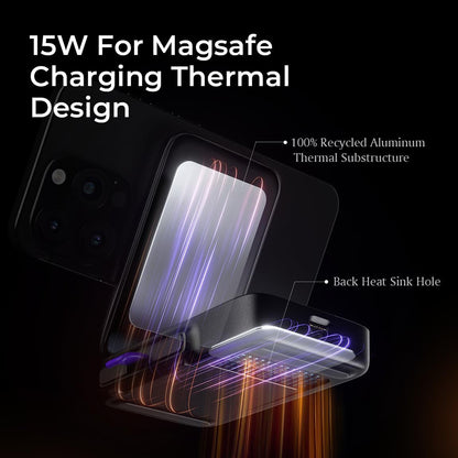 Incarcator Retea Wireless Lisen W106 3in1, 15W, 1.67A, Gri YL0424120009