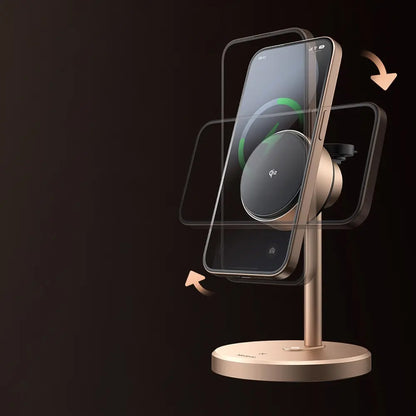 Incarcator Retea Wireless McDodo CH-2463 Swan 3in1, 22.5W, 1.67A, Auriu