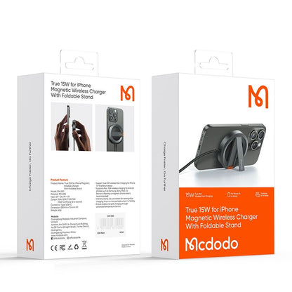 Incarcator Retea Wireless McDodo CH-5500, 15W, 1.67A, Gri