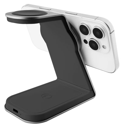 Incarcator Retea Wireless Proove Omni Power 3in1, 15W, 1.67A, Gri WSOP15020003