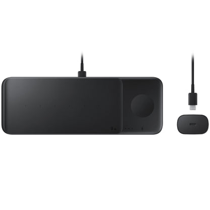 Incarcator Retea Wireless Samsung Trio, 9W, 1A, Negru, Resigilat EP-P6300TBEGEU
