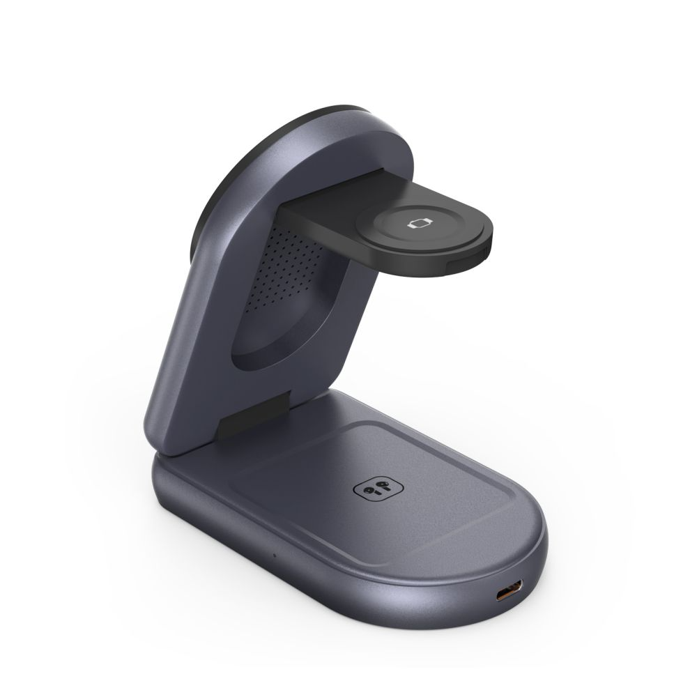 Incarcator Retea Wireless Tech-Protect A53 3in1, 25W, Gri