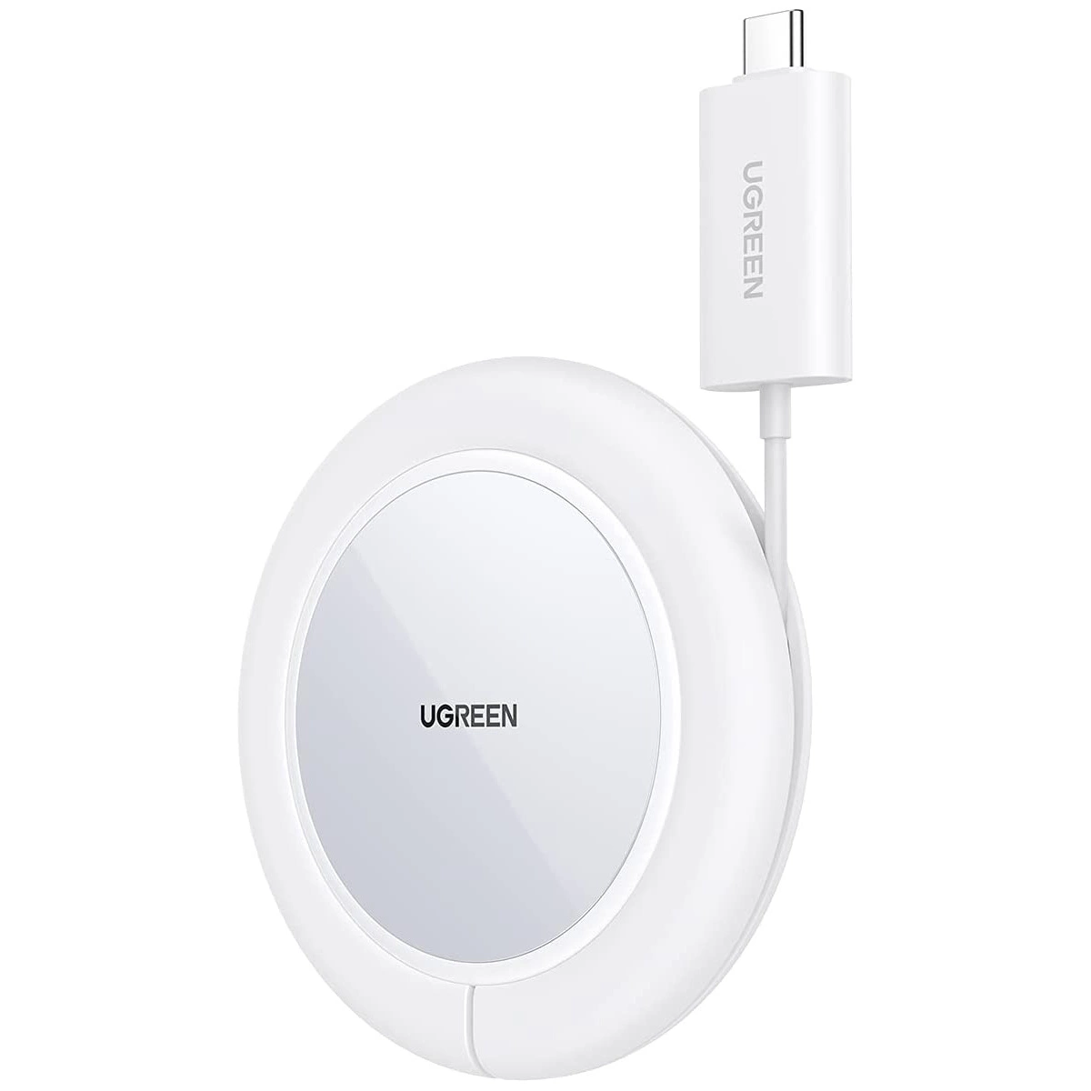 Incarcator Retea Wireless UGREEN CD245 (40123), 15W, 1.67A, Alb
