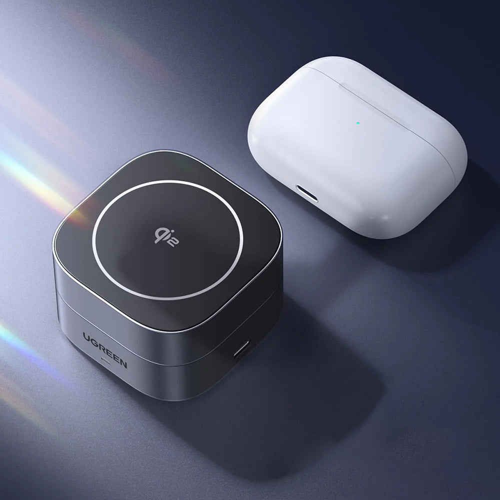 Incarcator Retea Wireless UGREEN W702 3in1, 20W, 1.67A, 1 x USB-C, Negru