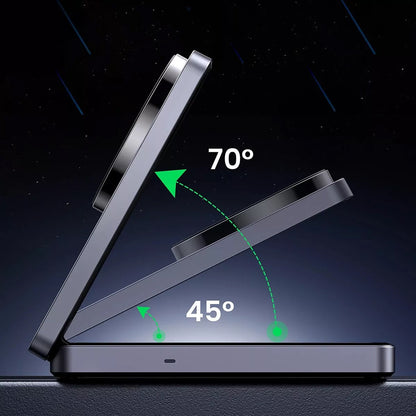 Incarcator Retea Wireless UGREEN W706 2in1, 20W, 1.67A, Alb