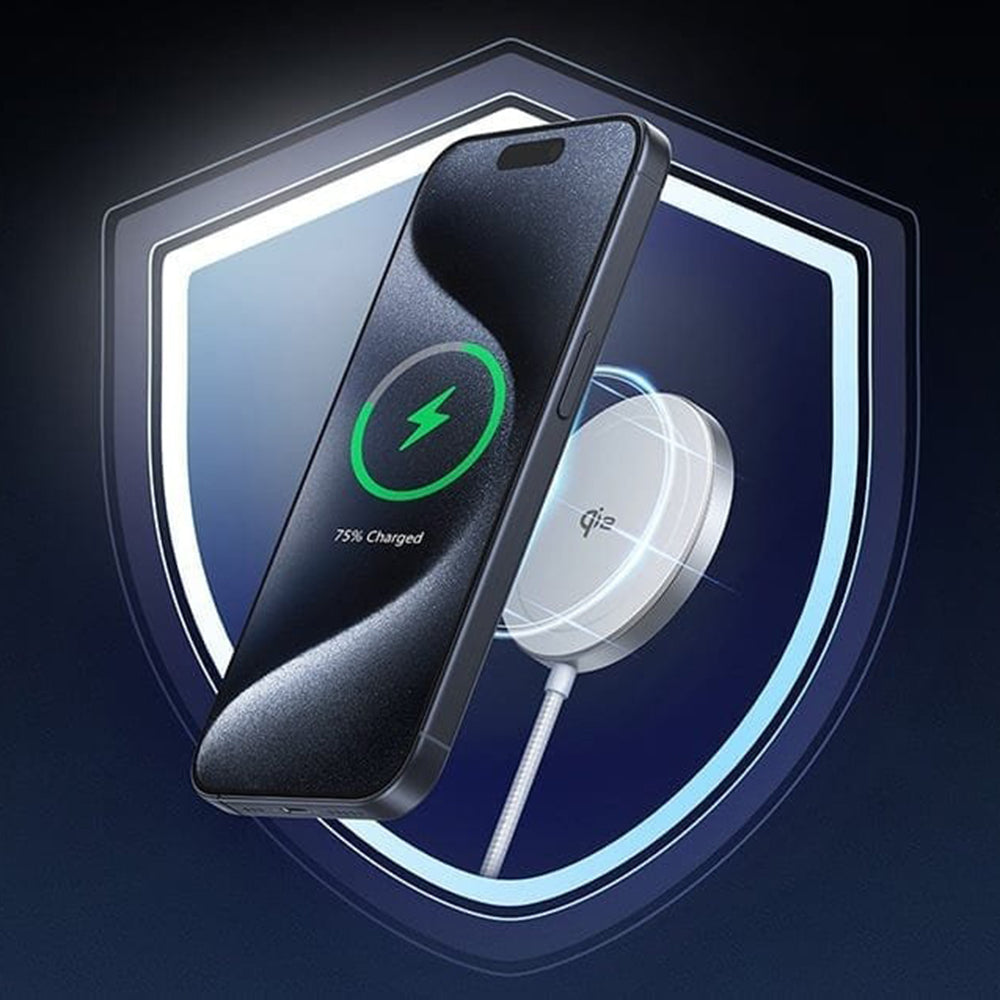 Incarcator Retea Wireless UGREEN W703, 15W, 1.67A, Alb