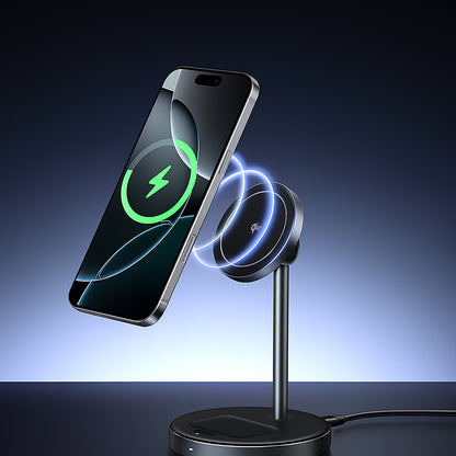 Incarcator Retea Wireless UGREEN W710 3in1, 20W, 1.67A, 1 x USB-C, Negru