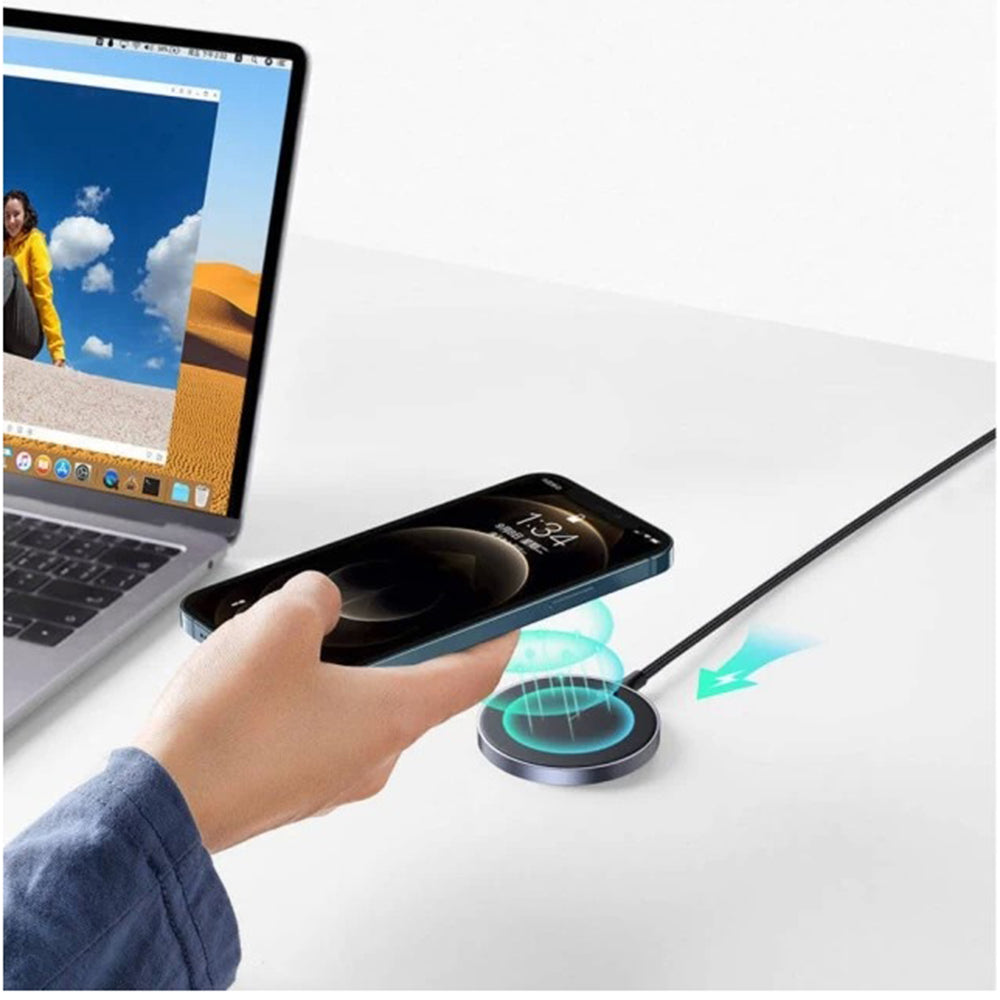 Incarcator Retea Wireless UGREEN CD245, 15W, 1.67A, Gri