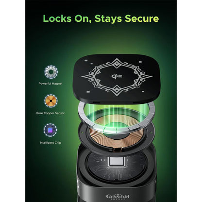 Incarcator Retea Wireless UGREEN Genshin Impact Ed.W702 2n1, 25W, 1.67A, 1 x USB-C, Negru