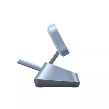 Incarcator Retea Wireless UGREEN W711 3in1, 25W, 1.67A, Albastru