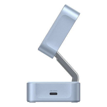 Incarcator Retea Wireless UGREEN W752 2in1, 35W, 3A, 1 x USB-C, Albastru