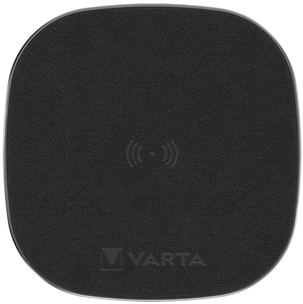 Incarcator Retea Wireless Varta Pro, 15W, 1.67A, Negru