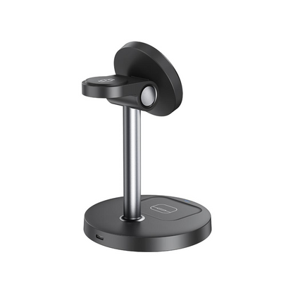 Incarcator Retea Wireless XO Design CX038 3in1, 15W, 1.67A, Negru