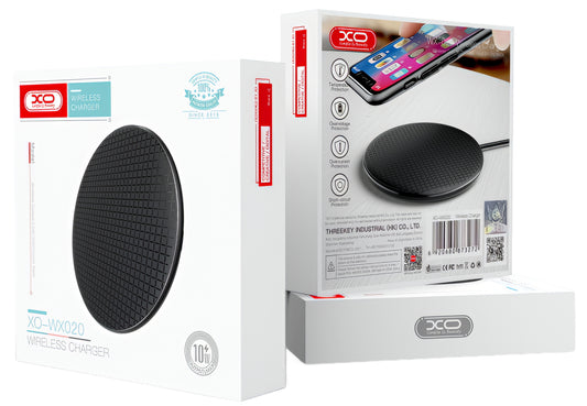 Incarcator Retea Wireless XO Design WX020, 15W, 1.67A, Negru