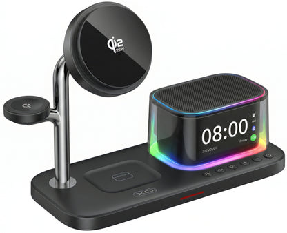 Incarcator Retea Wireless XO Design CX045 3in1, 25W, Negru