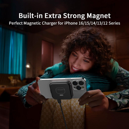 Incarcator Retea Wireless XO Design CX035 3in1, 15W, 1.67A, Negru