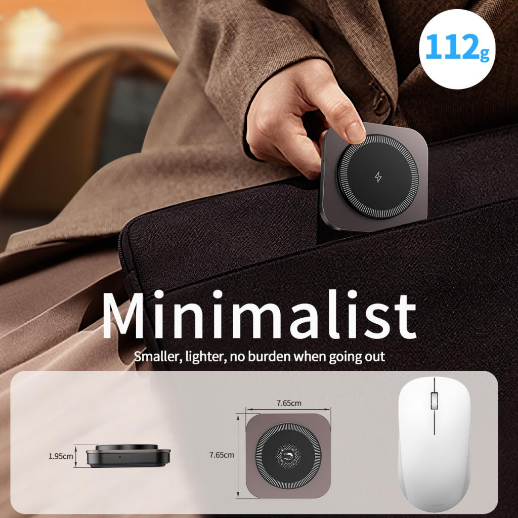 Incarcator Retea Wireless XO Design CX035 3in1, 15W, 1.67A, Negru