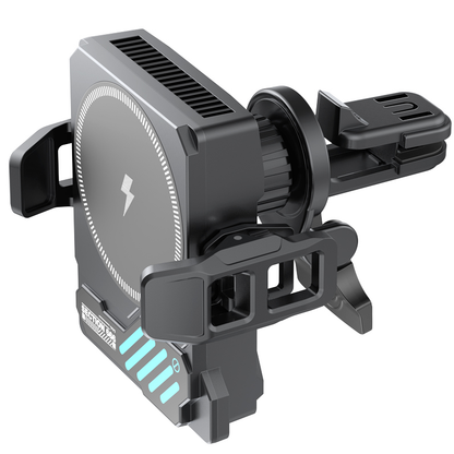 Incarcator Auto Wireless XO Design SL14, 25W, Negru