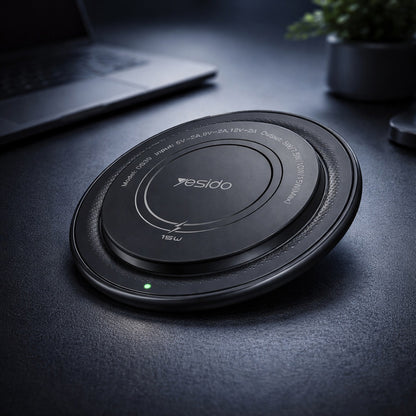 Incarcator Retea Wireless Yesido DS39, 15W, 1.67A, Negru