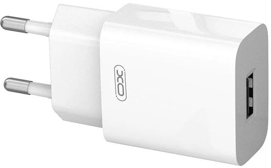 Incarcator Retea XO Design L99, 12W, 2.4A, 1 x USB-A, Alb